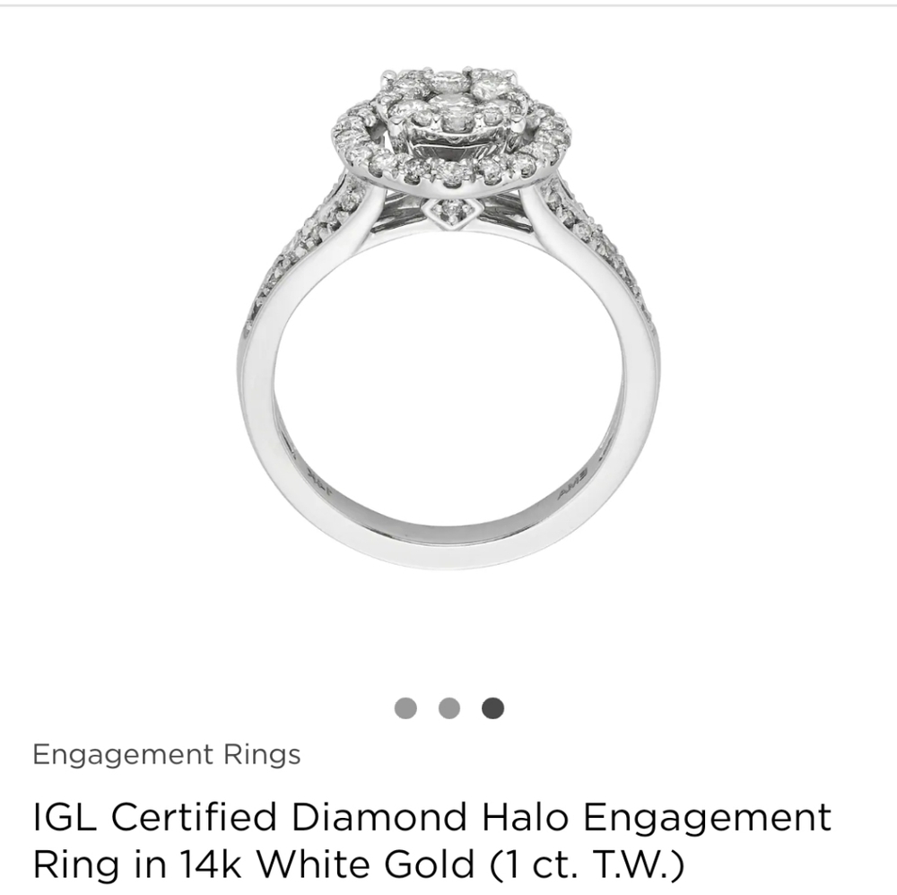 1 carat diamond ring